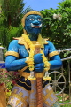 Thailand, PHUKET, Karon Temple (Wat Suwan Khiri Khet), shrine room, guardian statue, THA3653JPL