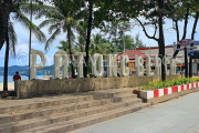 Thailand, PHUKET, Patong Beach, Patong Beach sign, THA4020JPL