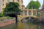 UK, Cambridgeshire, CAMBRIDGE, St John's College, Bridge of Sighs, River Cam, UK34941JPL