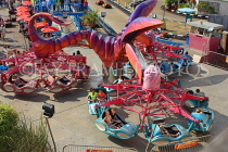 UK, Essex, Southend-On-Sea, Adventure Island, Scorpion ride, UK6842JPL