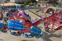 UK, Essex, Southend-On-Sea, Adventure Island, Scorpion ride, UK6844JPL