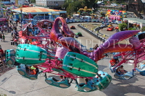UK, Essex, Southend-On-Sea, Adventure Island, Scorpion ride, UK6846JPL