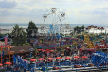 UK, Essex, Southend-On-Sea, Adventure Island, and Big Wheel ferris ride, UK6855JPL