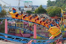 UK, Essex, Southend-On-Sea, Adventure Island, funfair ride, UK6853JPL