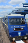 UK, Essex, Southend-On-Sea, Southend Pier, train at station, UK6877JPL