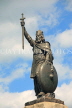 UK, Hampshire, WINCHESTER, Broadway, King Alfred's statue, UK8122JPL