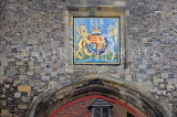 UK, Hampshire, WINCHESTER, Cathedral Close, Priory Gate, Winchester Court of Arms,  UK7993JPL
