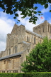 UK, Hampshire, WINCHESTER, Winchester Cathedral, south view from Dean Garnier Garden, UK8017JPL