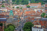 UK, Hampshire, WINCHESTER, town view from St Giles Hill, UK7965JPL