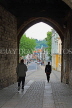 UK, Hampshire, WINCHESTER, town view from Westgate archway, UK7945JPL