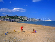 UK, Kent, DOVER, coastal view, Dover Beach, DOV145JPL