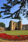 UK, Kent, TONBRIDGE, Tonbridge Castle, and grounds, UK13258JPL