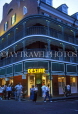 USA, Louisiana, NEW ORLEANS, French Quarter, Bourbon Street, Desire hotel and Oyster Bar sign, LOU227JPL