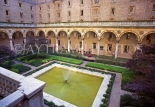 USA, Massachusetts, BOSTON, Boston Public Library, courtyard, BOS273JPL