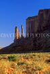 USA, Utah, MONUMENT VALLEY, the 'Sisters' rock formations, US2740JPL