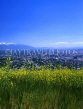 USA, Utah, SALT LAKE CITY, panoramic view and Wasatch mountains, UTH450JPL