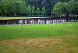 USA, WASHINGTON DC, Vietnam Veterans Memorial and visitors, WAS461JPL