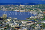 USA, Washington, SEATTLE, Lake Union and harbour, view from Space Needle Tower, US4043JPL
