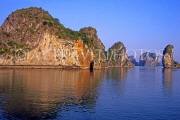 VIETNAM, Halong Bay, Karst limestone formations, VT694JPL